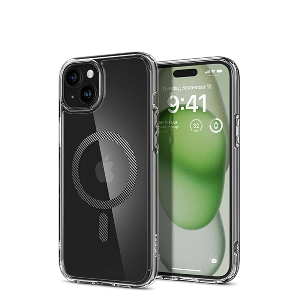 Чохол Spigen Ultra Hybrid Mag Magsafe iPhone 15 Carbon Fiber Case ACS06805 ЄС