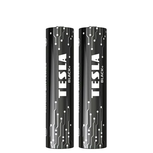 Батарейки Tesla Black+ AAA (LR03) 1.5V (2 шт.)
