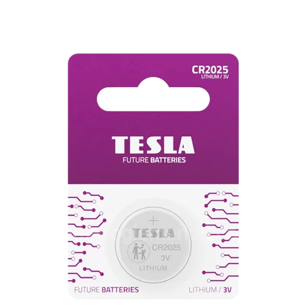 Батарейки Tesla CR2025 3V (1 шт.)