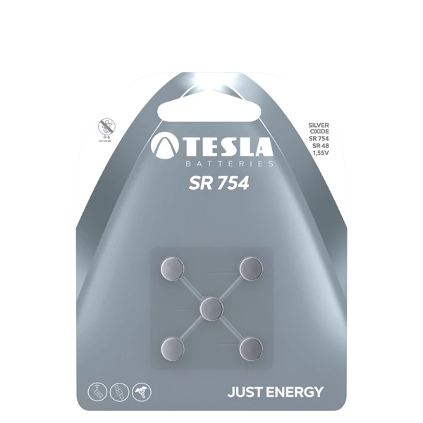 Батарейки Tesla SR754 (SR48) 1.55V (5 шт.)