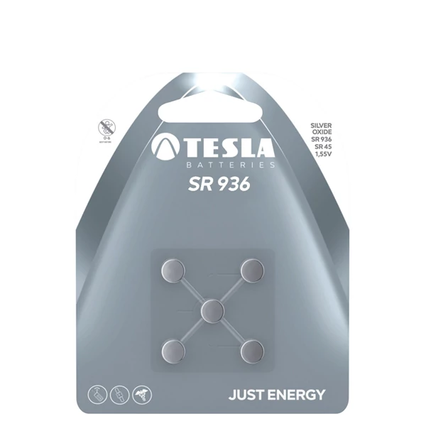 Батарейки Tesla SR936 (SR45) 1.55V (5 шт.)