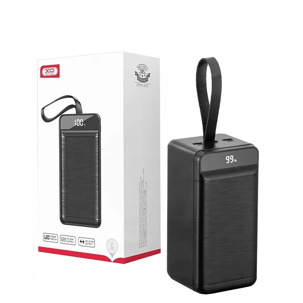 Повербанк (Power Bank) XO 22.5W 80000mAh PR160 Black ЄС