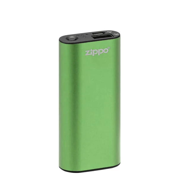 Повербанк (Power Bank) Zippo HeatBank 3 40574 Green з функцією підігріву рук ЄС