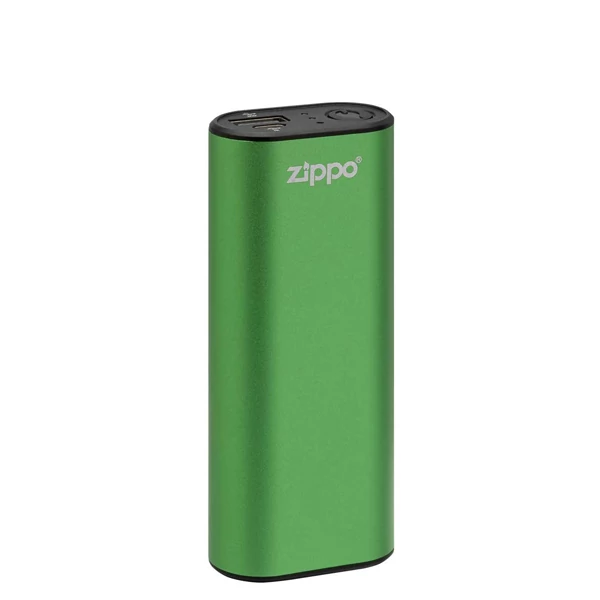 Повербанк (Power Bank) Zippo HeatBank 6 40615 Green з функцією підігріву рук ЄС