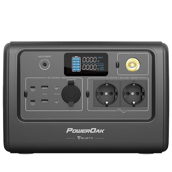 Зарядна станція BLUETTI PowerOak EB70 Portable Power Station 1000W/716Wh