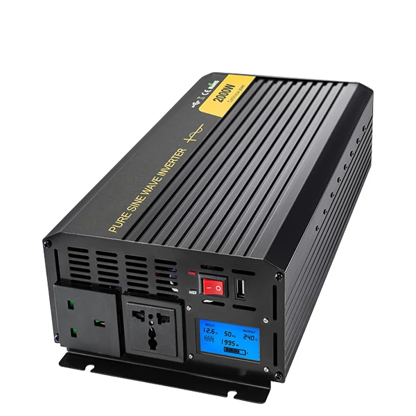 VEVOR DC-AC (12V/240V 2000/4000W) Перетворювач (Чиста синусоїда) Power ЄС
