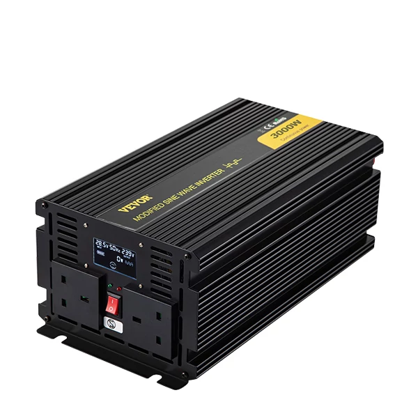  VEVOR DC-AC (24V/240V 3000/6000W) Інвертор (Модифікована синусоїда) Power ЄС
