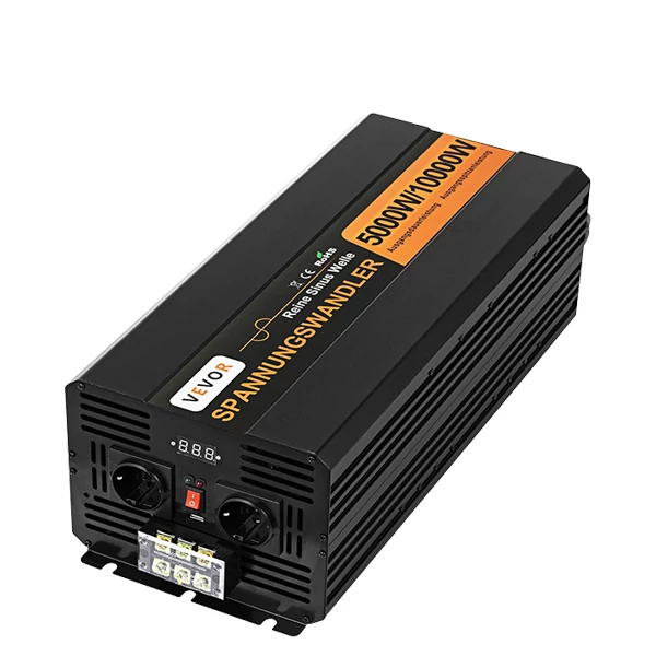 VEVOR DC-AC (24V/230V 5000/10000W) Перетворювач (Чиста синусоїда) Solar ЄС