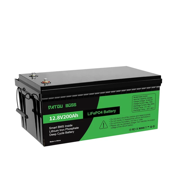 Акумулятор Datou Boss LiFePO4 12.8V 200Ah 2560Wh ЄС