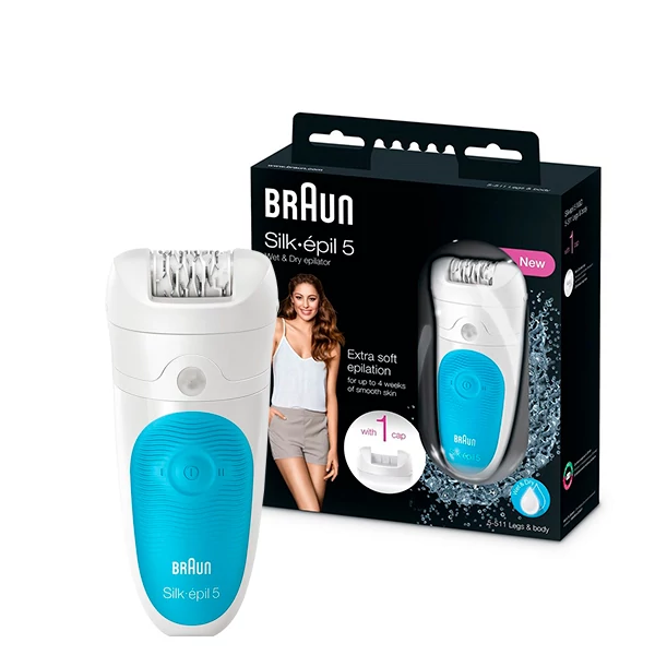 Епілятор Braun Silk-epil 5 SE 5-511 Wet &amp; Dry ЄС