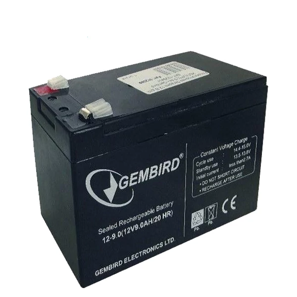 Акумулятор Gembird AGM BAT-12V9AH ЄС
