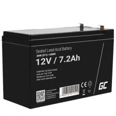Акумулятор Green Cell AGM05 12V 7.2Ah ЄС