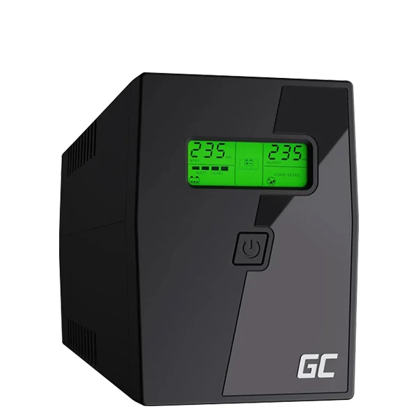 ДБЖ Green Cell UPS01LCD (600VA/360W) ЄС