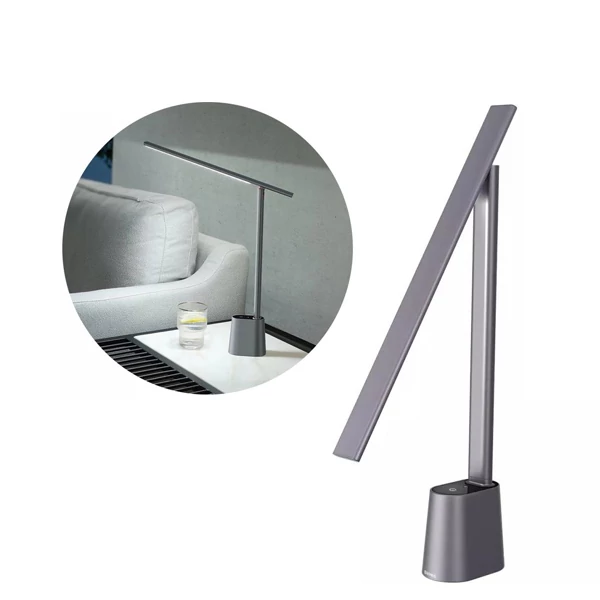Настільна лампа Baseus DGZG-0G LED Smart Eye Charging 5W Grey Офісна ЄС