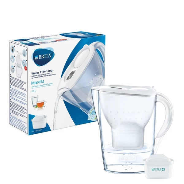 Фільтр-глечик BRITA Marella Maxtra White + картридж Pure Performance ЄС