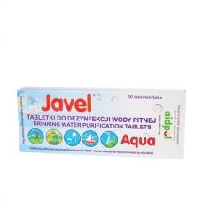 Таблетки для очищення води Javel Aqua (20 шт.) ЄС