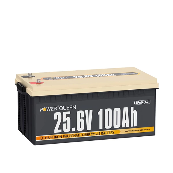Акумулятор Power Queen LiFePO4 100Ah 25.6V 2,56kW ЄС