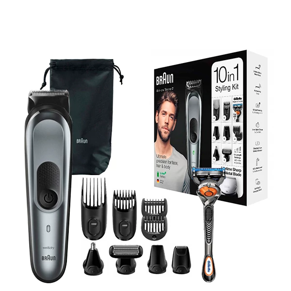 Тример Braun MGK7221 + Бритва Gillette