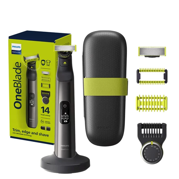 Тример Philips OneBlade Pro QP6651 Face + Body з футляром