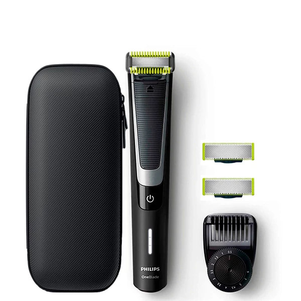 Тример Philips OneBlade QP6510 Body kit + Face - 3 насадки + футляр QP150 ЄС
