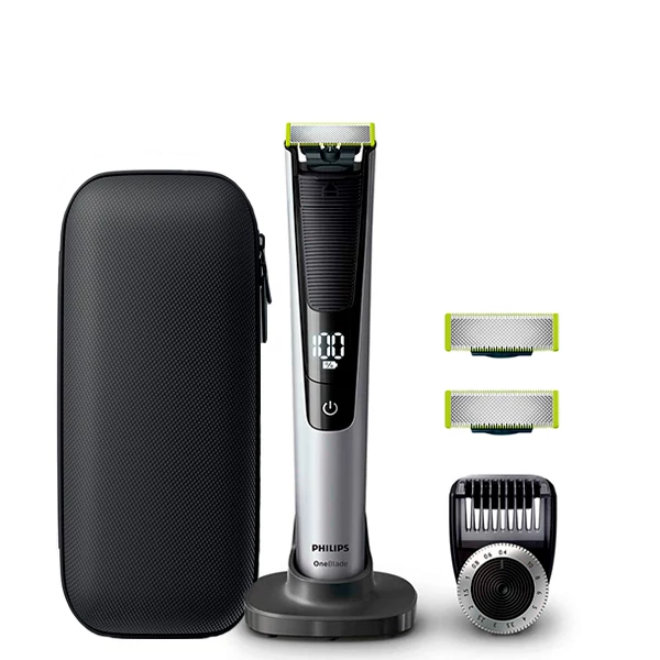 Тример Philips OneBlade QP6520 - 3 насадки + футляр QP150