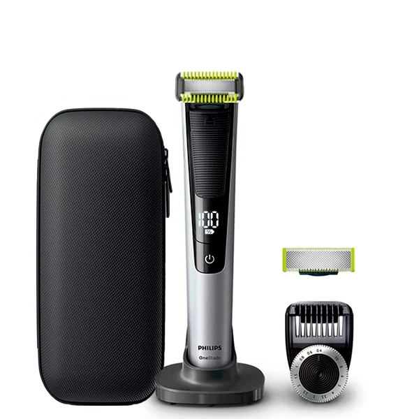 Тример Philips OneBlade QP6520 Body Kit + Face - 2 насадки + футляр QP150