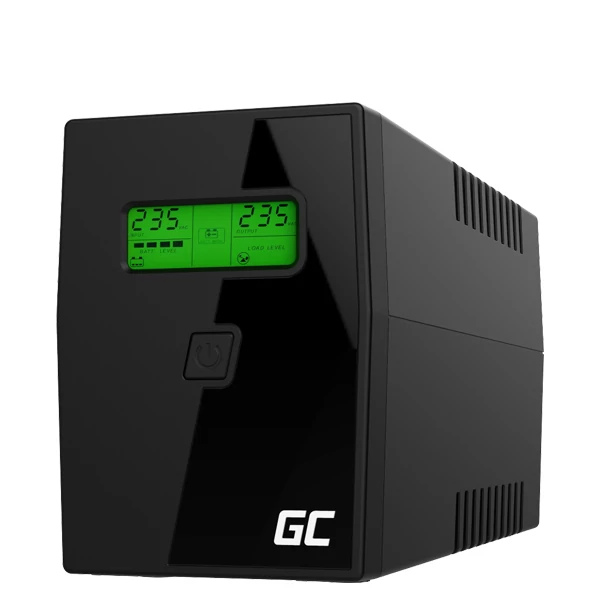 ДБЖ UPS Green Cell UPS02 (800VA/480W) ЄС