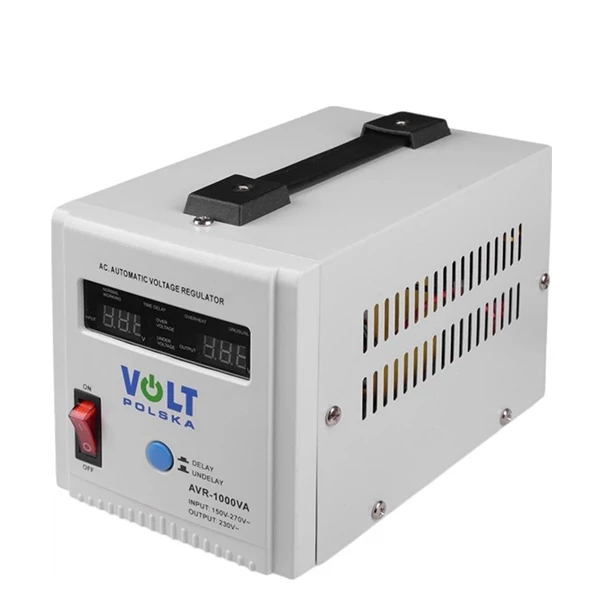 Стабілізатор напруги Volt Polska AVR 1000 VA (5AVR1000SE) ЄС