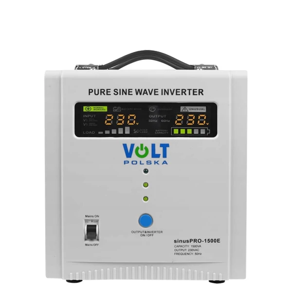 ДБЖ Volt Polska Sinus PRO-1500E 3SP091512E (1500VA/1000W) ЄС