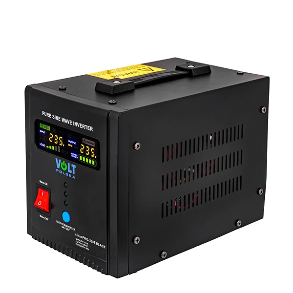 ДБЖ Volt Polska Sinus PRO-500E 3SP090512B (500VA/350W) Black ЄС