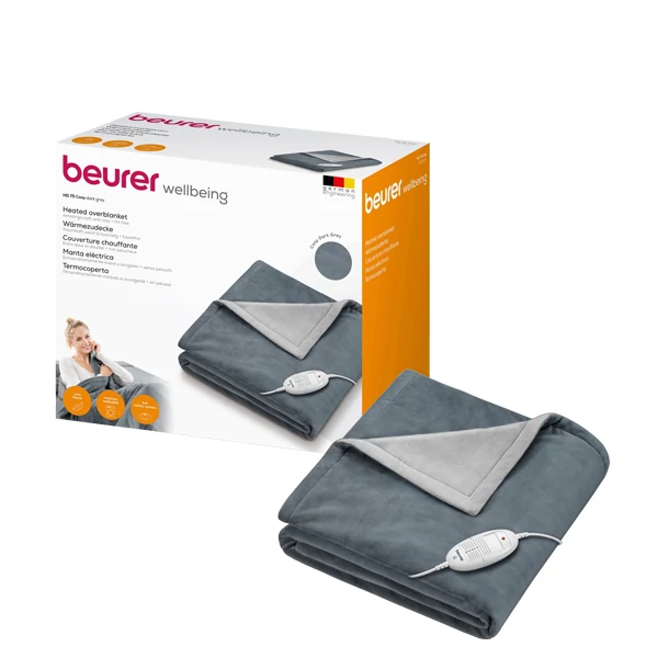 Електроковдра Beurer HD 75 Dark Grey ЄС