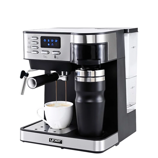 Кавомашина YOER Dualio CCM03BK 2в1