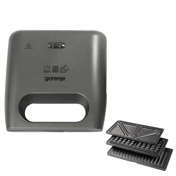 Мультимейкер (Бутербродниця-Вафельниця-Гриль) Gorenje SM703GCG ЄС