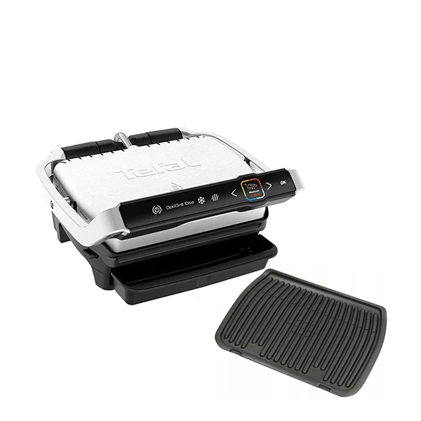 Електрогриль Tefal GC750D30 OptiGrill Elite + Верхня пластина Tefal TS-01039390 ЄС