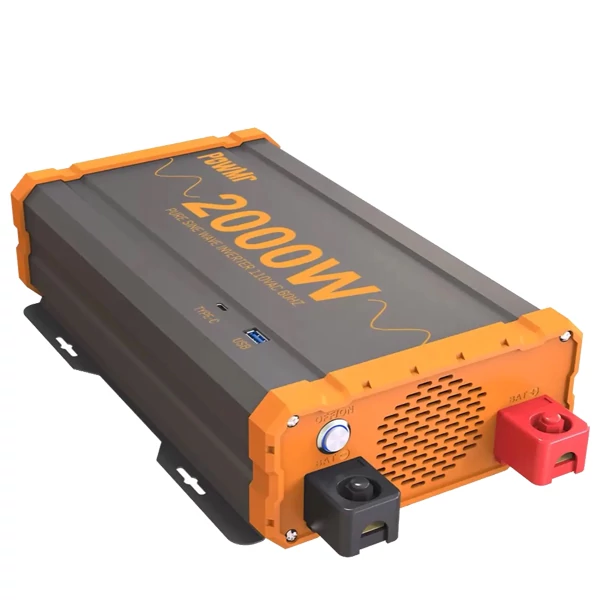 PowMr DC-AC (12V/220V 2000W) Перетворювач (Чиста синусоїда) POW-HV2K-12V