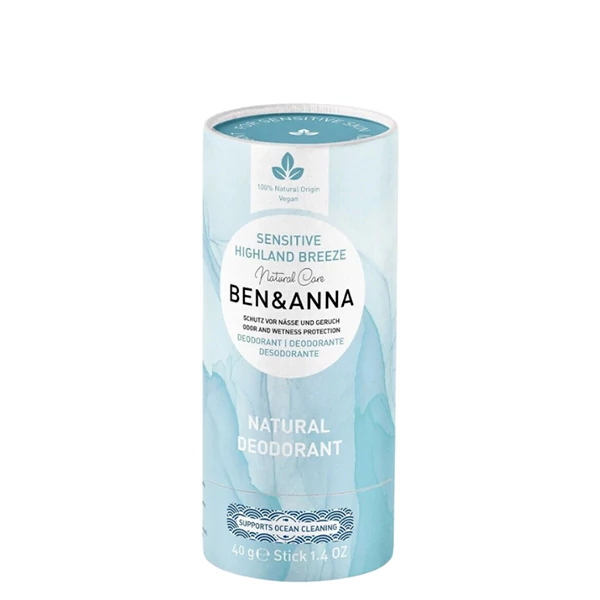 Дезодорант Ben &amp; Anna Natural Deodorant Sensitive Highland Breeze (40 г.) ЄС
