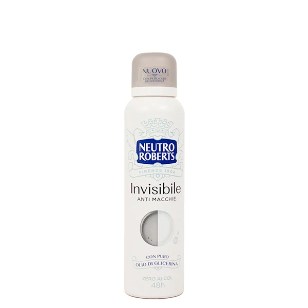 Дезодорант-спрей Neutro Roberts Invisible Anti Macchie Spray (150 мл.) ЄС