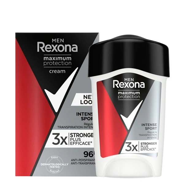 Кремовий дезодорант Rexona Maximum Protection Intense Sport (45 мл.) ЄС