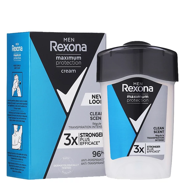 Антиперспірант Rexona Men Maximum Protection Clean Scent (45 мл.) ЄС