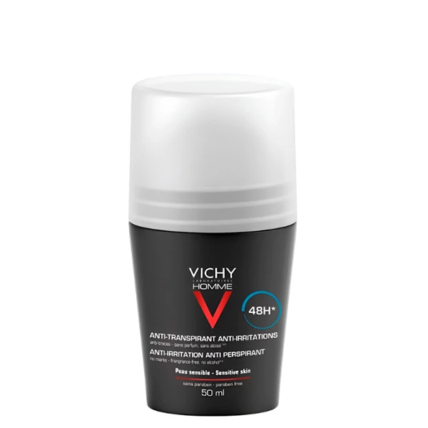 Дезодорант Vichy Homme Roll On For Sensitive Skin (50 мл.) ЄС
