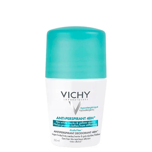 Дезодорант-антиперспірант Vichy (50 мл.) проти білих слідів і жовтих плям 48H ЄС