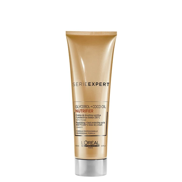 Термозахисний крем L'Oreal Professionnel Nutrifier для живлення сухих волосся Незмивний (150 мл)