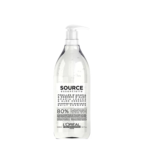 Шампунь L'Oreal Professionnel Source Essentielle для всіх типів волосся з есенцією алое (1500 мл)