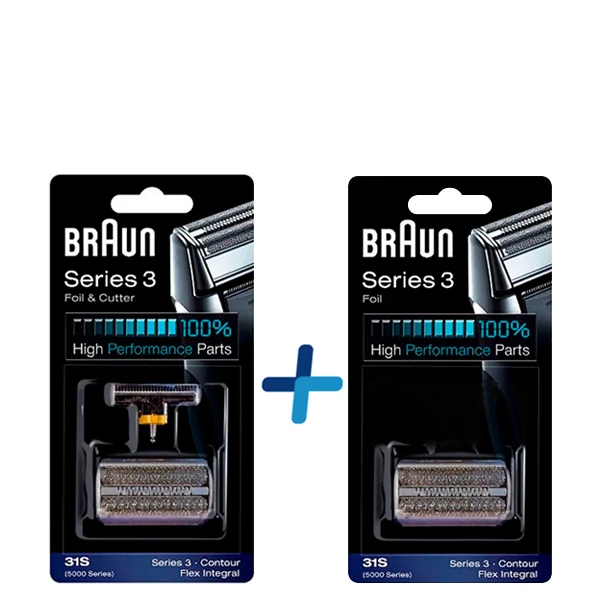 Сітка і ріжучий блок Braun 31S (5000/6000) Series 3 DUO