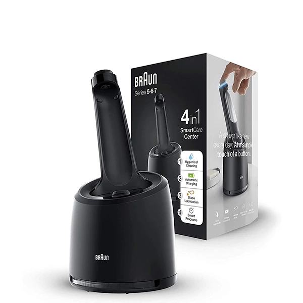 Зарядна станція Braun SmartCare Center для дезінфекції бритв Series 5, 6 і 7 (моделі бритв з 2020 року) ЄС