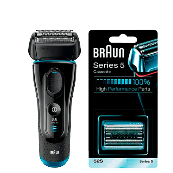 Електробритва Braun 5140s Wet &amp; Dry + Braun 52s ЄС