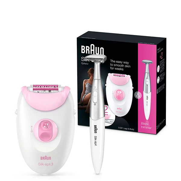 Епілятор Braun Silk-epil 3 SE 3-321 Gift Edition ЄС