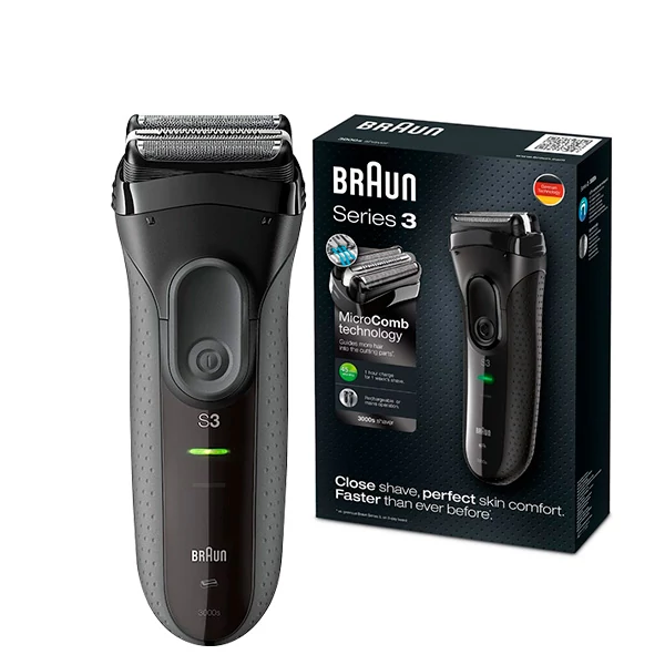 Електробритва Braun Series 3 3000s Black
