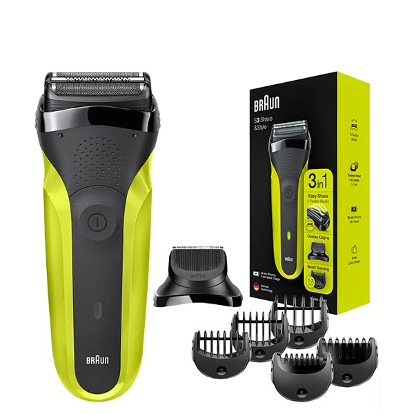 Електробритва Braun Series 3 300BT Green