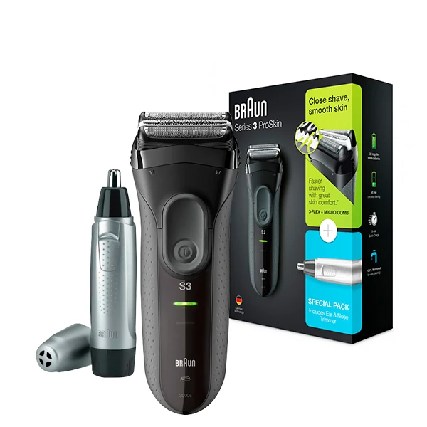 Електробритва Braun Series 3 ProSkin 3000s + тример EN10 ЄС